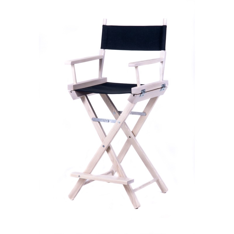 Высокий деревянный режиссерский стул S-Light Premium (Light)
