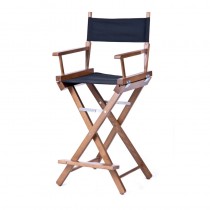 Высокий деревянный режиссерский стул S-Light Premium (Redwood)