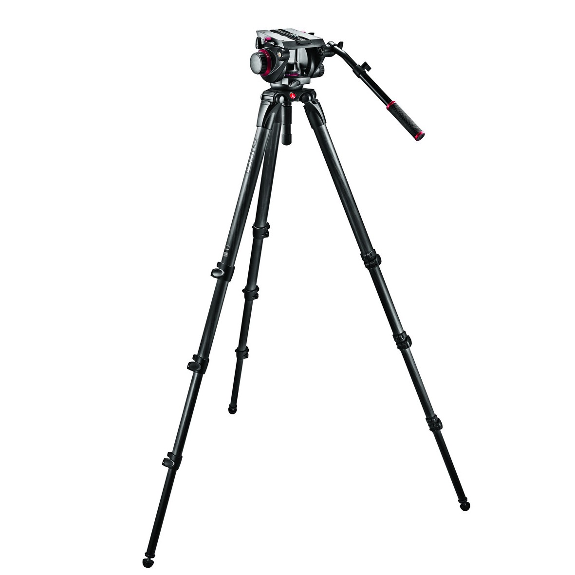 Штатив Manfrotto PRO SINGLE CF KIT 100 536K+509HD