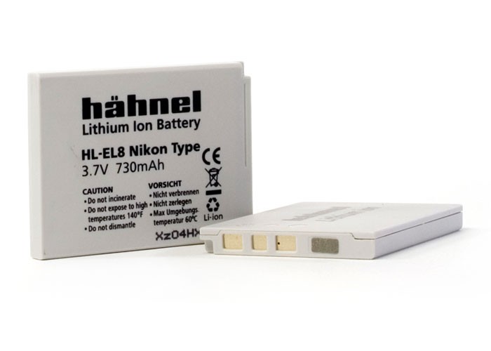 Аккумулятор Hahnel HL-EL8 (аналог Nikon EN-EL8) 