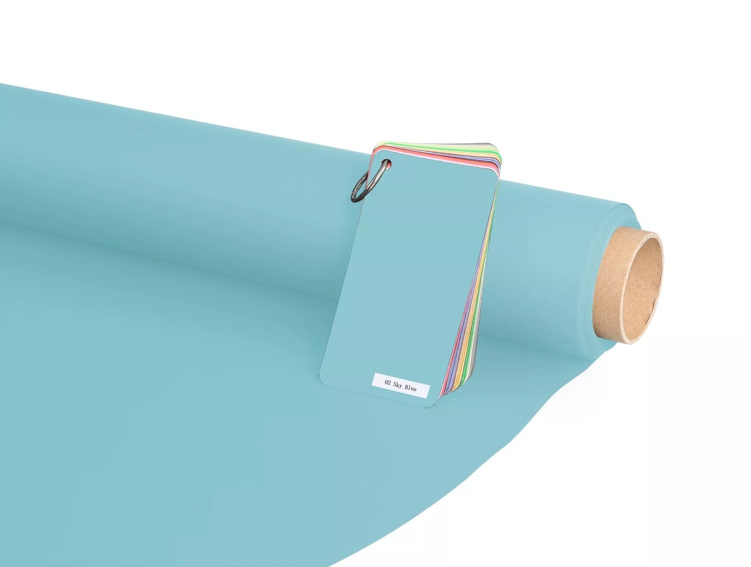 Фон бумажный 2,75x10м Mircopro 02 Sky Blue