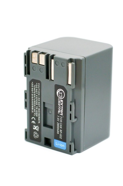 EXTRA DIGITAL BP-522 (аналог Canon BP-508, BP-511, BP-511A,  BP-512, BP-514, BP-522, BP-535)