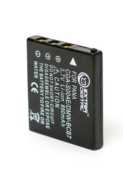 EXTRA DIGITAL S004 для Panasonic (аналог Panasonic CGA-S004, CGA-S004A/1B, CGA-S004E/1B, DMW-BCB7) 
