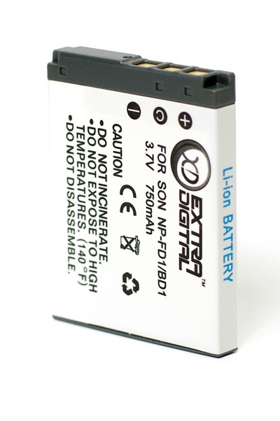 Аккумулятор EXTRA DIGITAL NP-BD1, NP-FD1 для Sony (аналог Sony NP-BD1, NP-FD1) 