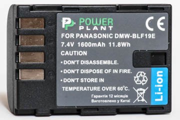 Aккумулятор PowerPlant Panasonic DMW-BLF19