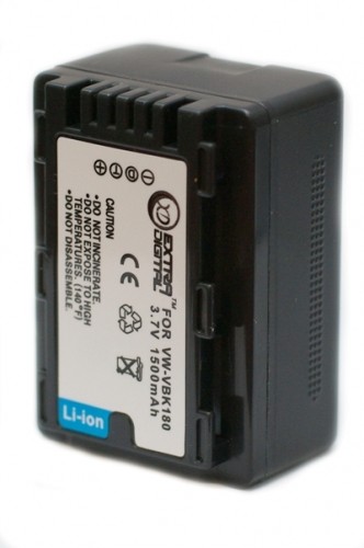 EXTRA DIGITAL VW-VBK180 для Panasonic (аналог Panasonic VW-VBK180, VW-VBK180-K)