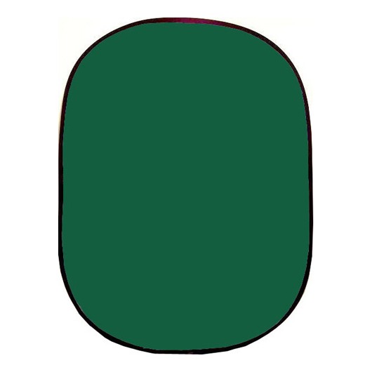 Фон складной на пружине Falcon Eyes RBP-6276/BCP-10 Зеленый (Chroma Key) 158х193см 