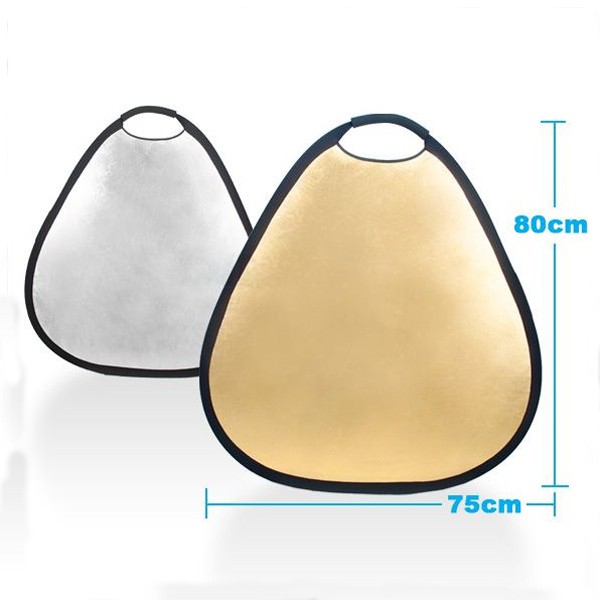 Meking Отражатель треугольный 2в1 Silver/Gold 80см