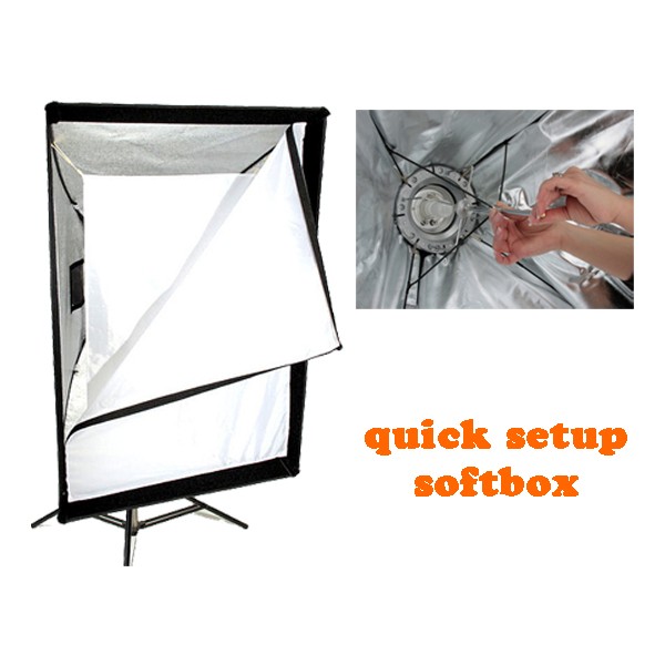 Быстросборный портативный софтбокс Meking 70x100см