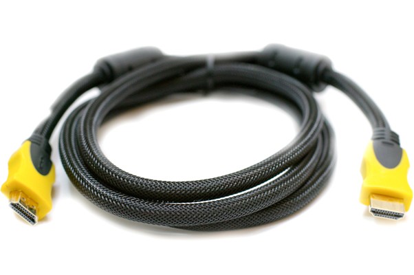 ExtraDigital  HDMI to HDMI, 1.5m, Double ferrites, nylon, позолоченные коннекторы, 1.3VHigh-Definition Multimedia Interface (HDMI) 