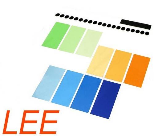 Набор цветных гелей LEE ( Flash Gel Filter ) 10х