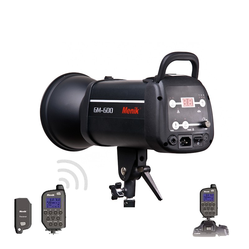 Студийная вспышка Menik GM-1200