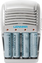 Зарядное устройство Lenmar Mach1 Gamma (60мин)+ 4 AA 2500mAh NiMH 