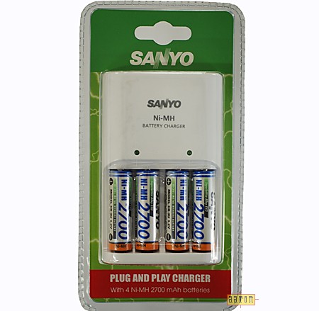 Зарядное устройство Sanyo MQN04-E-4-2700