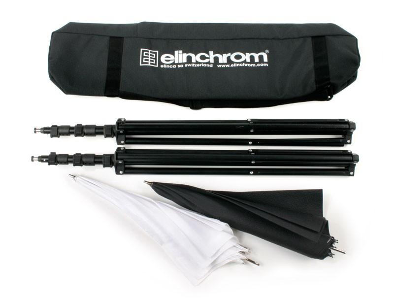 Набор стоек и зонтов Elinchrom Tripod Umbrella Set 