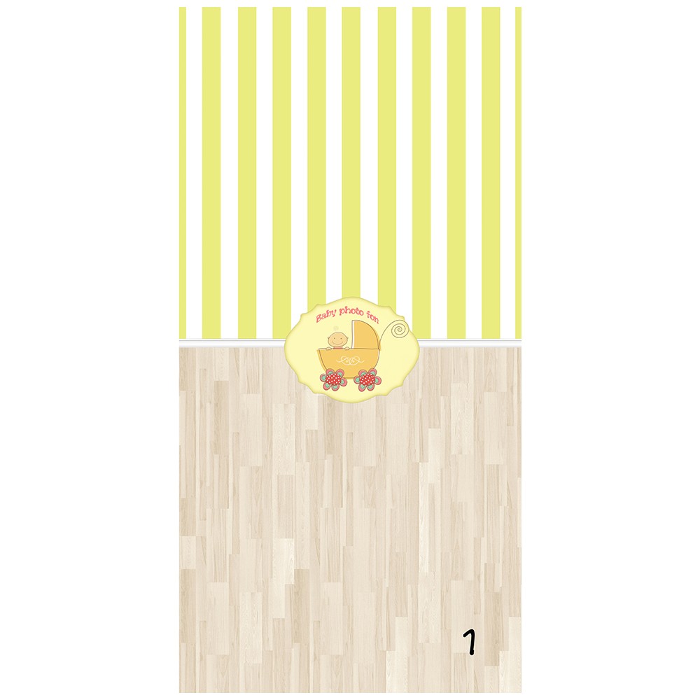 Фон виниловый рисованный Baby Photo №1 1,5x3м 