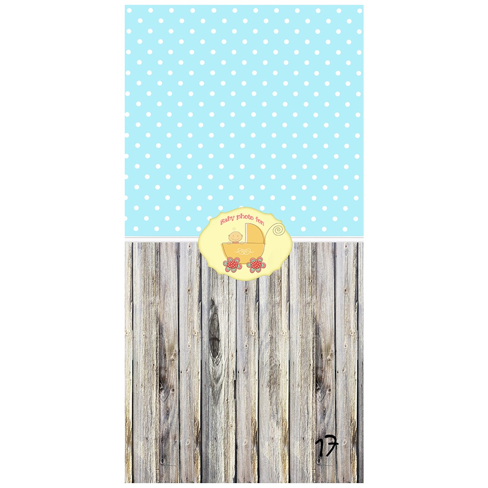 Фон виниловый рисованный Baby Photo №17 1,5x3м 