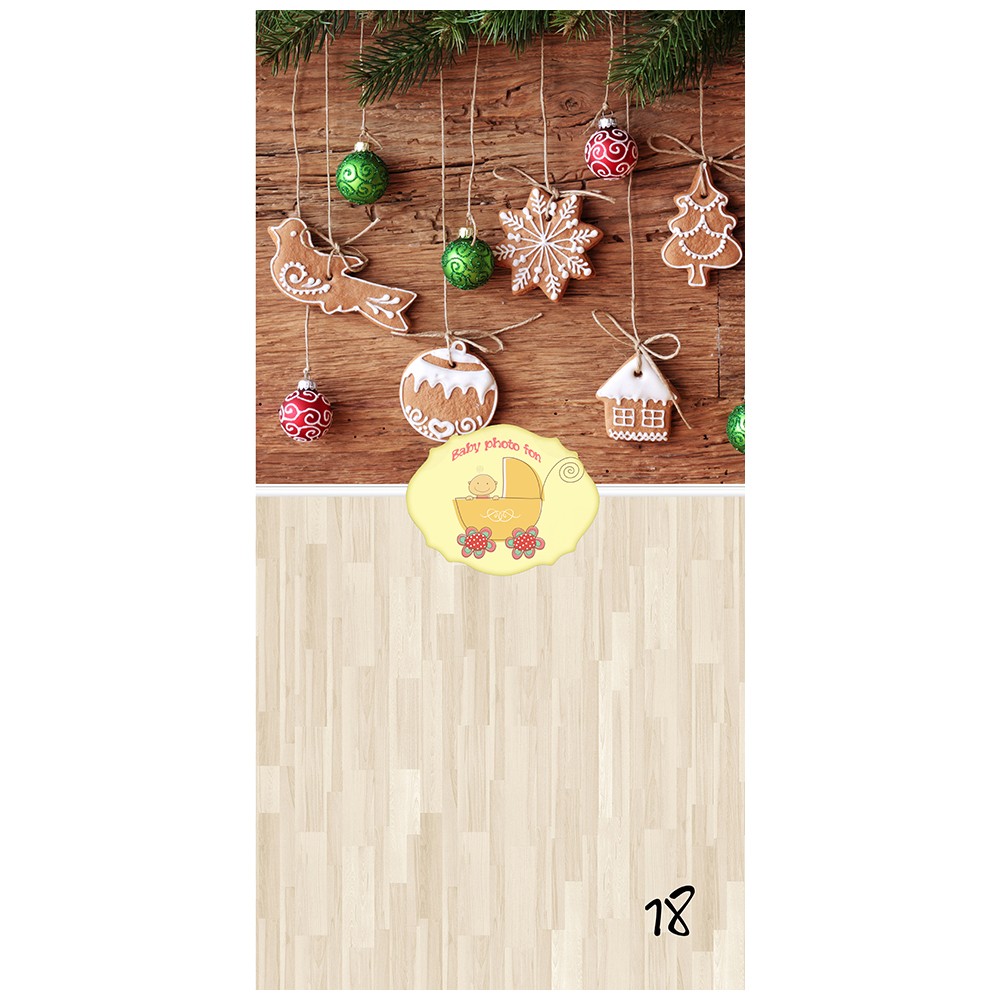 Фон виниловый рисованный Baby Photo №18 1,5x3м 