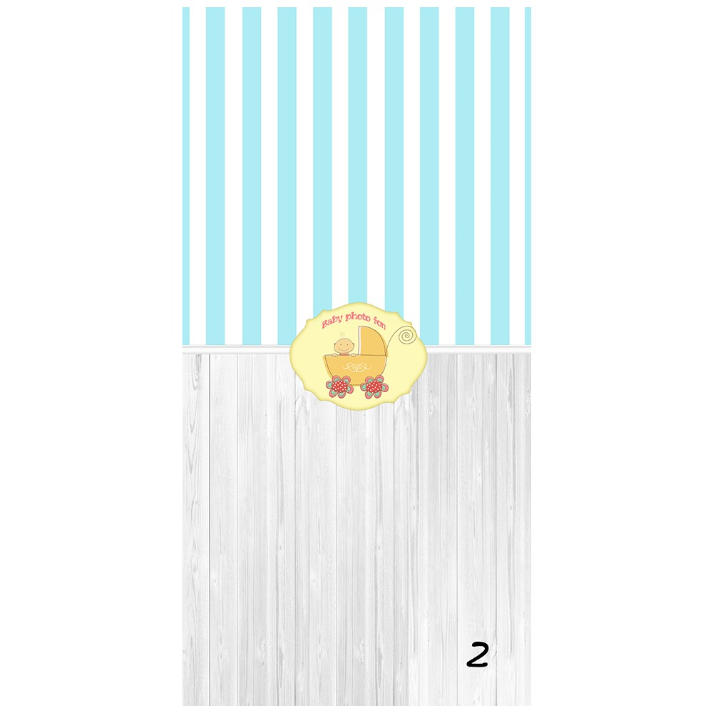 Фон виниловый рисованный Baby Photo №2 1,5x3м 