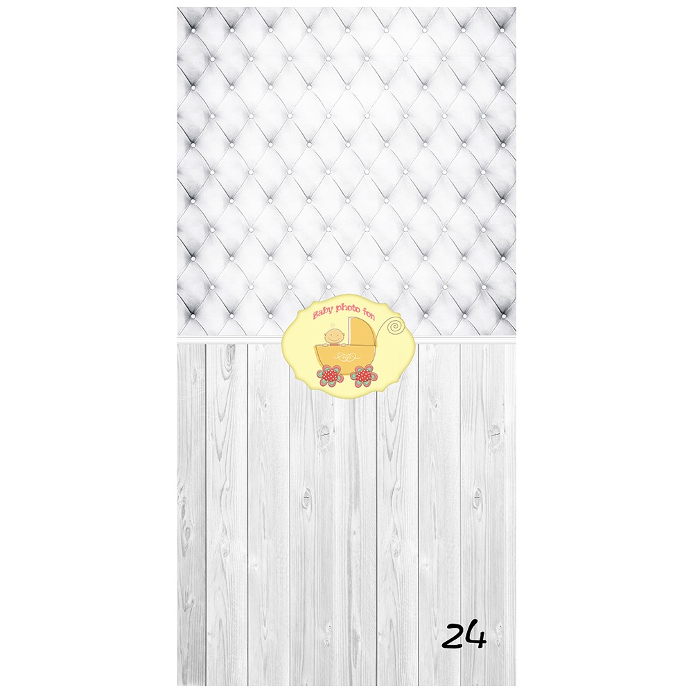 Фон виниловый рисованный Baby Photo №24 1,5x3м 