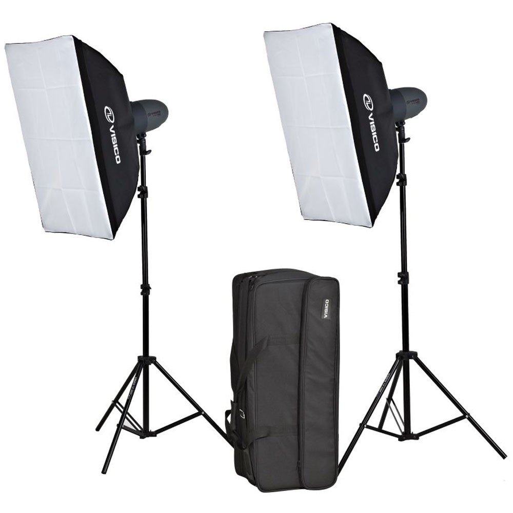 Набор студийного света Visico VL-400 Plus Softbox Kit