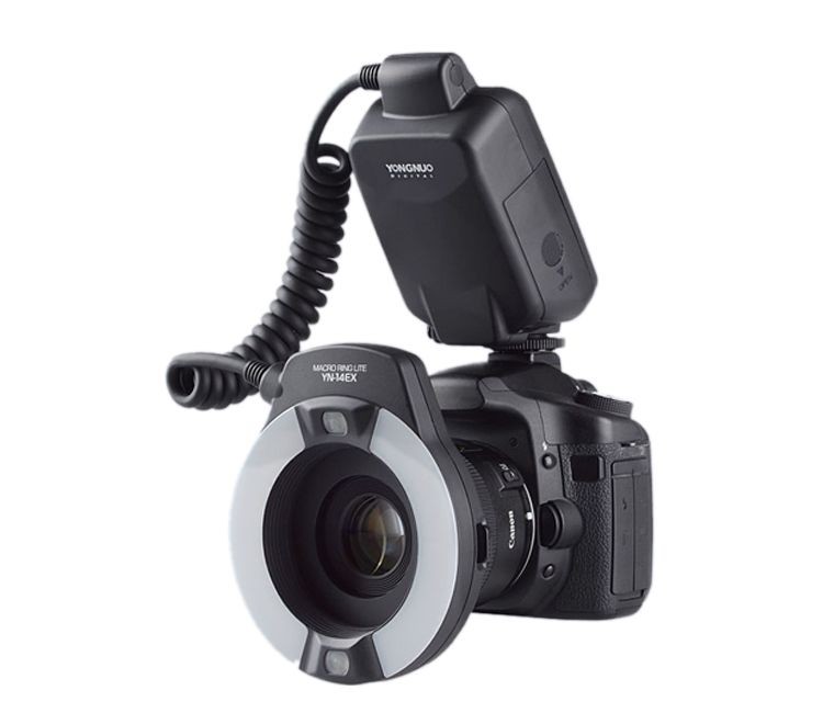 Кольцевая макро-вспышка Yongnuo YN-14EX для Canon