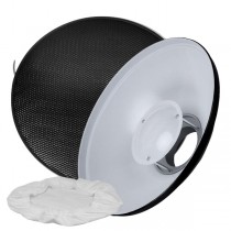 Портретный рефлектор с сотами Godox 550мм Белый