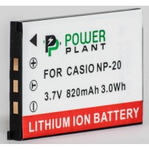 Aккумулятор PowerPlant Casio NP-20