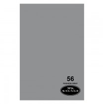 Фон бумажный 1,36 х 11м Savage 56 Серый ( Fashion Gray )