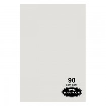 Фон бумажный 2,72 x 11м Savage 90 Мягкий серый (Soft Gray)