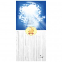 Фон виниловый рисованный Baby Photo №60 1,5x3м 