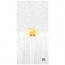 Фон виниловый рисованный Baby Photo №34 1,5x3м 