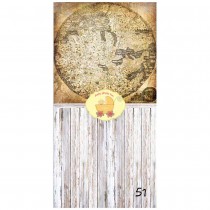 Фон виниловый рисованный Baby Photo №51 1,5x3м 