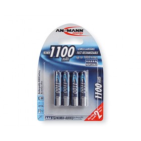 Аккумулятор Ansmann Ni-MH AAA 1100mAh (4шт)