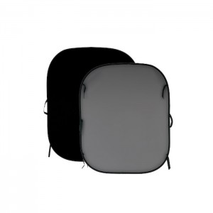 Фон двухсторонний складной Lastolite Black/Mid Grey 1.8x2.15м (67GB)