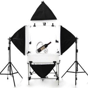 Набор студийного света для предметной съемки SL-7 Quatro Macro kit