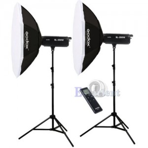 Набор постоянного света Godox SL-200W LED Double Soft