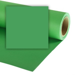 Фон бумажный 2,72x11м Colorama 33 Chromagreen Хрома-зеленый