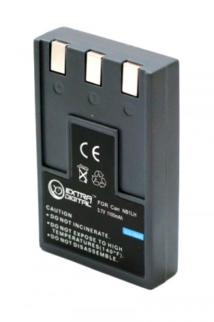 Аккумулятор EXTRA DIGITAL NB-1LH для Canon (аналог Canon NB-1LH, NB-1L) 