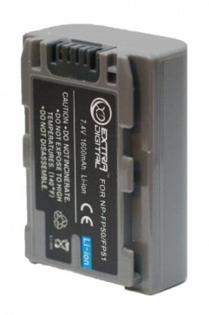 EXTRA DIGITAL NP-FP50 для Sony аналог Sony NP-FP30 NP-FP50