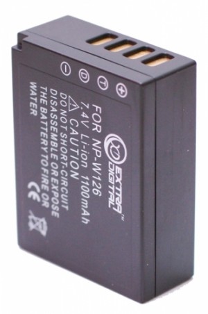 EXTRA DIGITAL NP-W126 для Fuji (аналог Fuji NP-W126) 