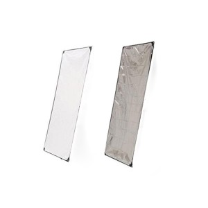 Hyundae Photonics панель для отражателя 2в1 Whiter/Metal Silver 100x180см