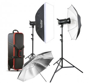 Набор студийного света Godox SK 400II-E