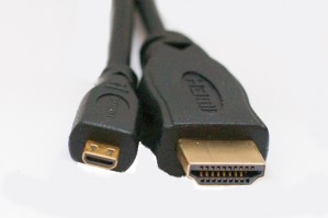 ExtraDigital Micro HDMI to HDMI, 0.5m, позолоченные коннекторы, 1.3V