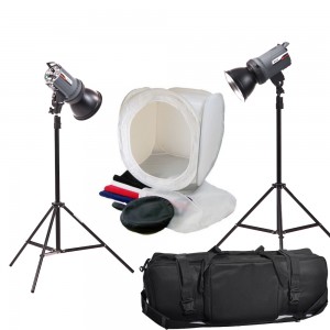 Набор студийного света для предметной съемки Menik SM-250 macro kit