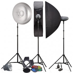 Набор студийного света Mircopro MQ-400 Fashion Strip Kit 