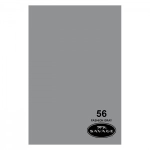 Фон бумажный 2,72 х 11м Savage 56 Серый ( Fashion Gray )