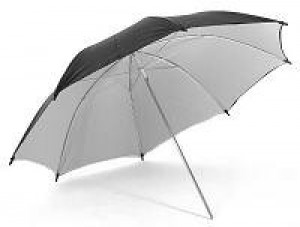 Зонт студийный черно/белый Falcon Eyes 90см 