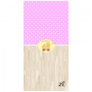 Фон виниловый рисованный Baby Photo №28 1,5x3м 