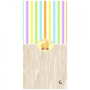 Фон виниловый рисованный Baby Photo №4 1,5x3м 